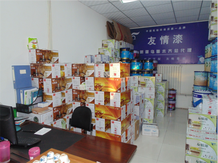 冒高溫戰酷暑，友情漆代理確保工程按時完工